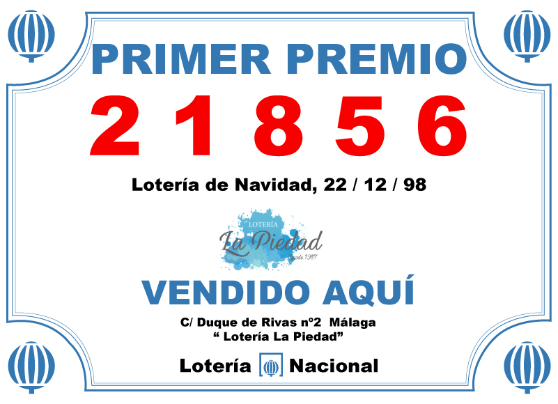 Lotería La Piedad - GRAN PREMIO 1